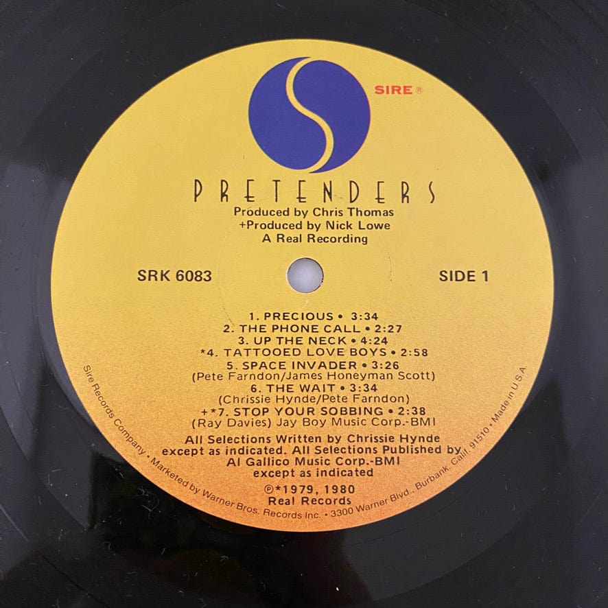 Pretenders – Pretenders LP USED VG++/VG++ 1980 Pressing - Image 3