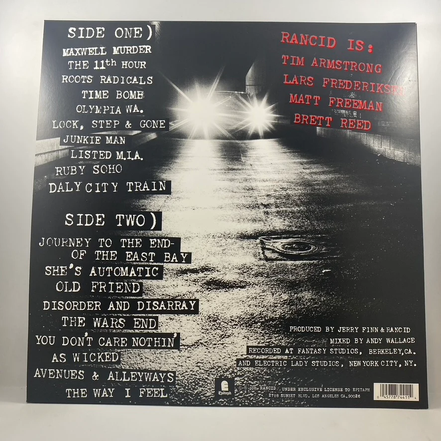 Rancid – ...And Out Come The Wolves LP USED Vinyl VG+/NM - Image 2