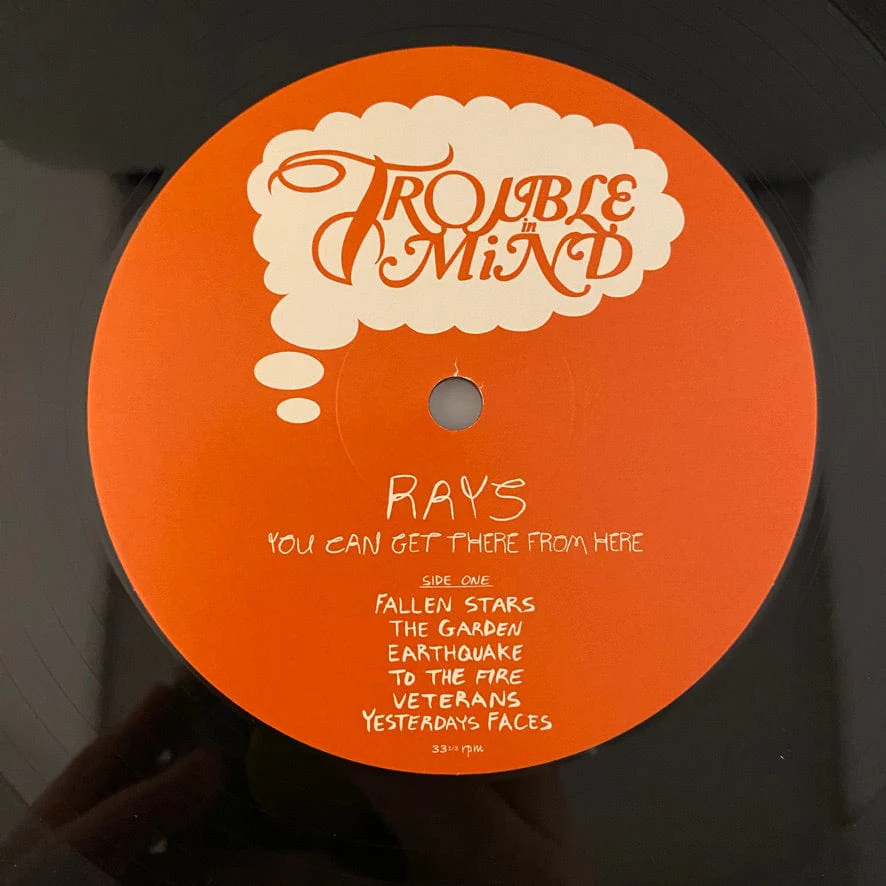 RAYS – You Can Get There From Here LP USED NM/NM - Image 3
