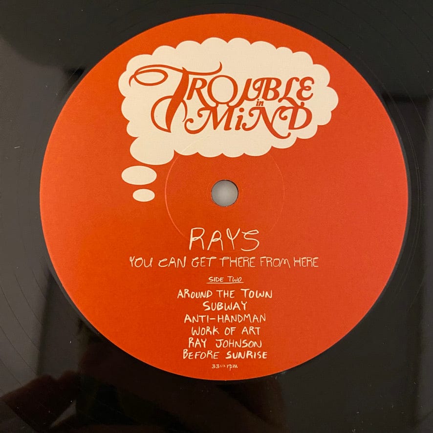RAYS – You Can Get There From Here LP USED NM/NM - Image 4