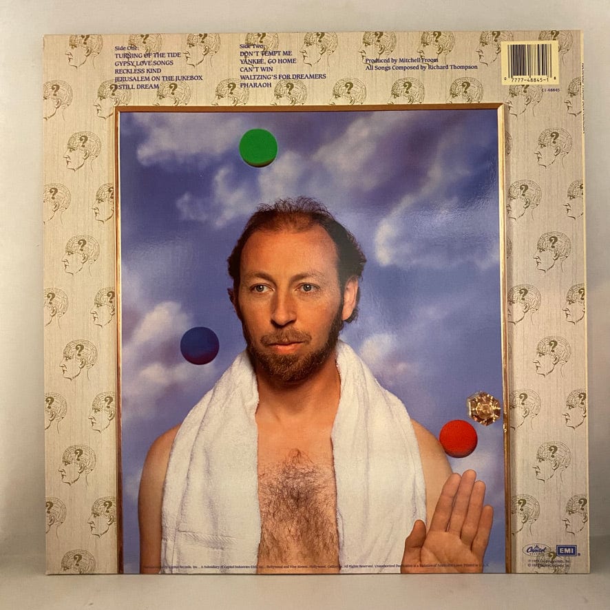 Richard Thompson – Amnesia LP USED NM/VG++ 1988 Pressing - Image 2