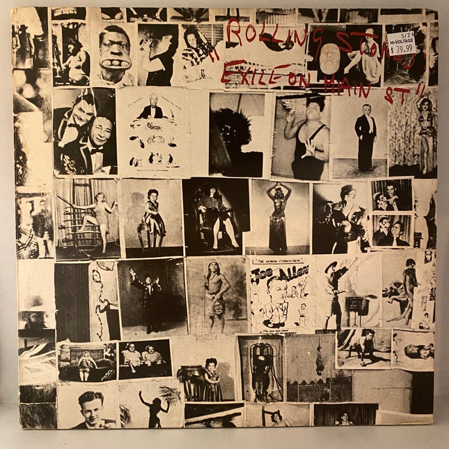 Rolling Stones – Exile On Main St 2LP USED VG+VG+ 1972 Pressing w/ Postcards