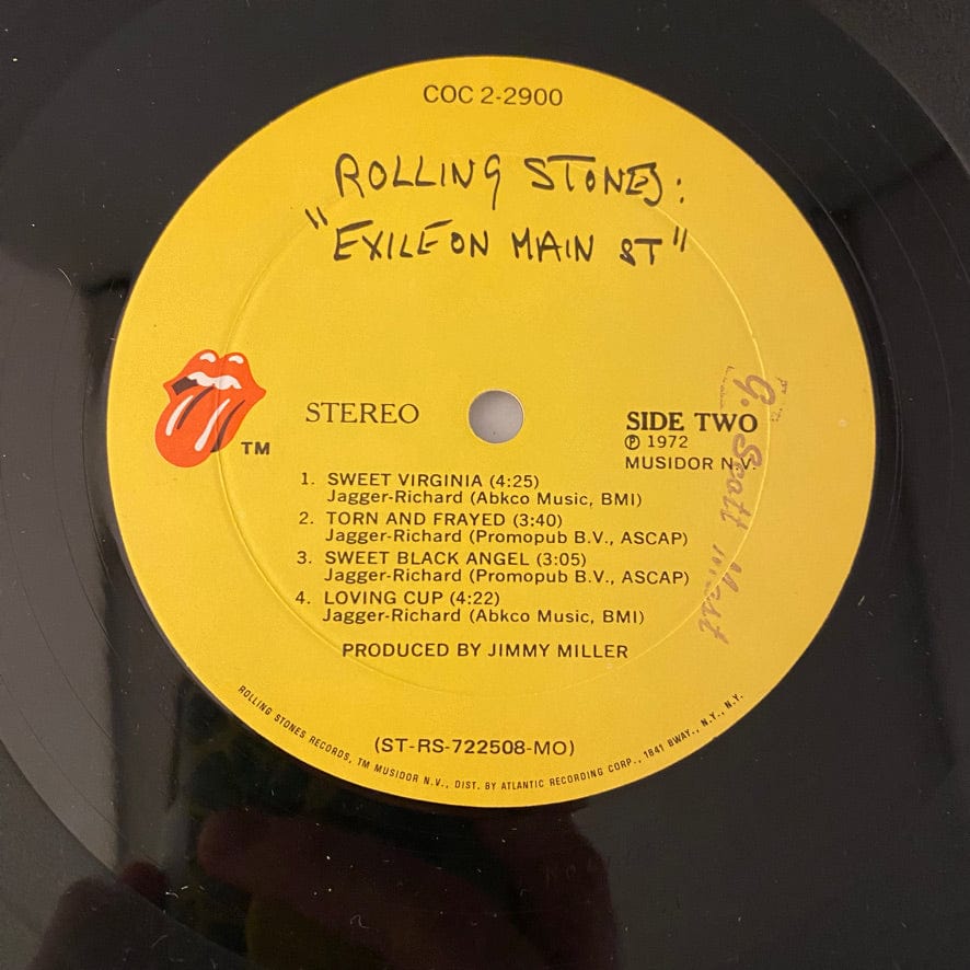 Rolling Stones – Exile On Main St 2LP USED VG+VG+ 1972 Pressing w/ Postcards - Image 4