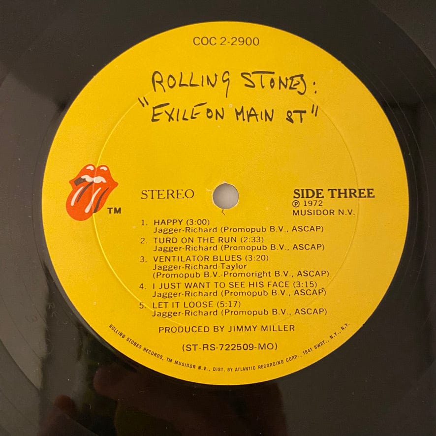 Rolling Stones – Exile On Main St 2LP USED VG+VG+ 1972 Pressing w/ Postcards - Image 5
