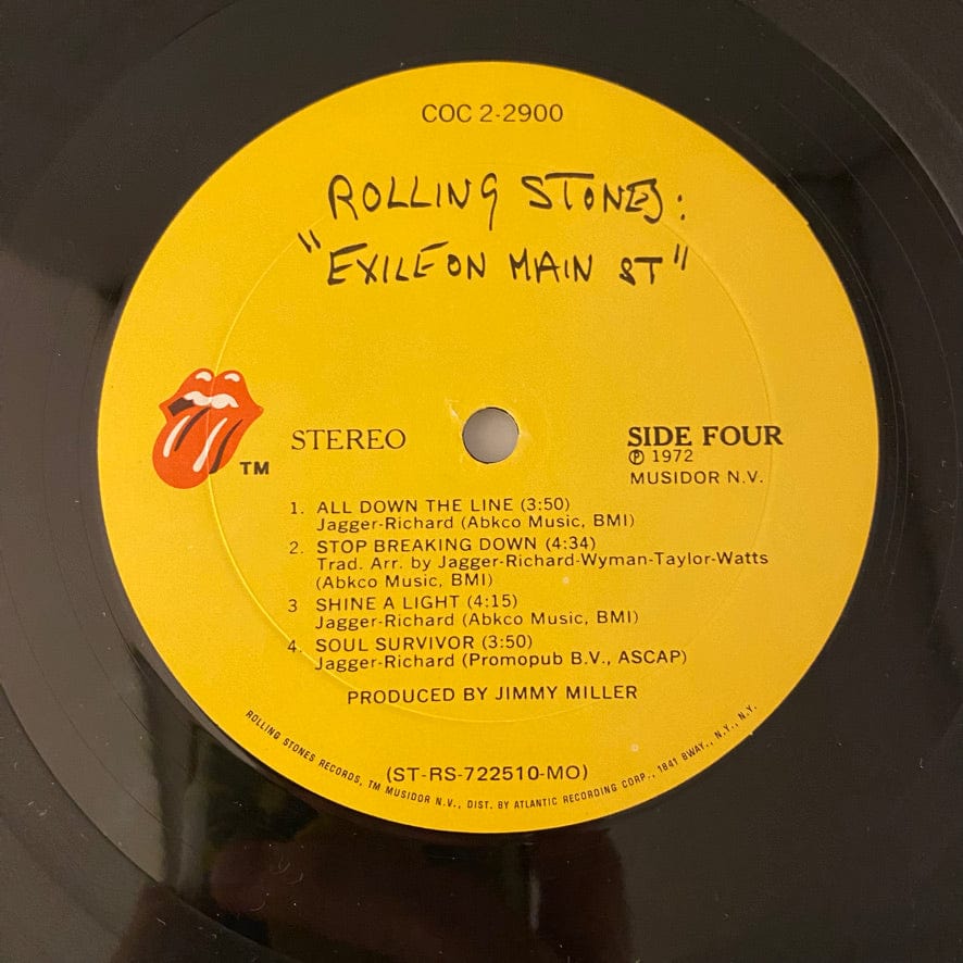 Rolling Stones – Exile On Main St 2LP USED VG+VG+ 1972 Pressing w/ Postcards - Image 6