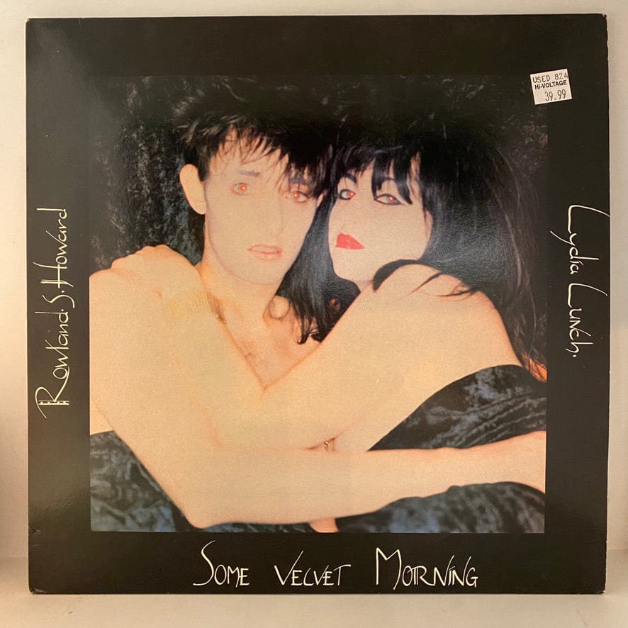 Rowland S. Howard / Lydia Lunch – Some Velvet Morning 12" USED VG++/VG 1982 UK Pressing