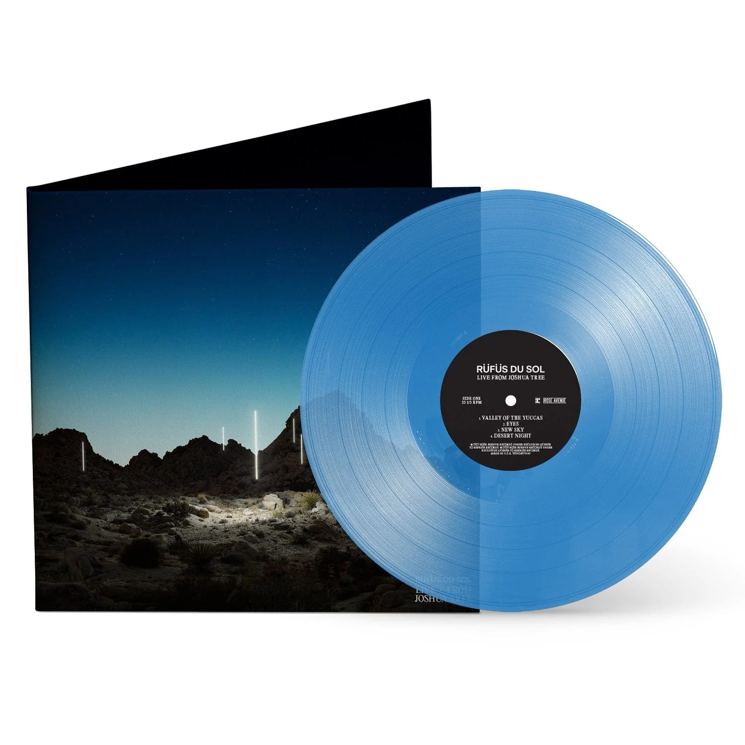 Rufus Du Sol - Live From Joshua Tree LP NEW INDIE EXCLUSIVE
