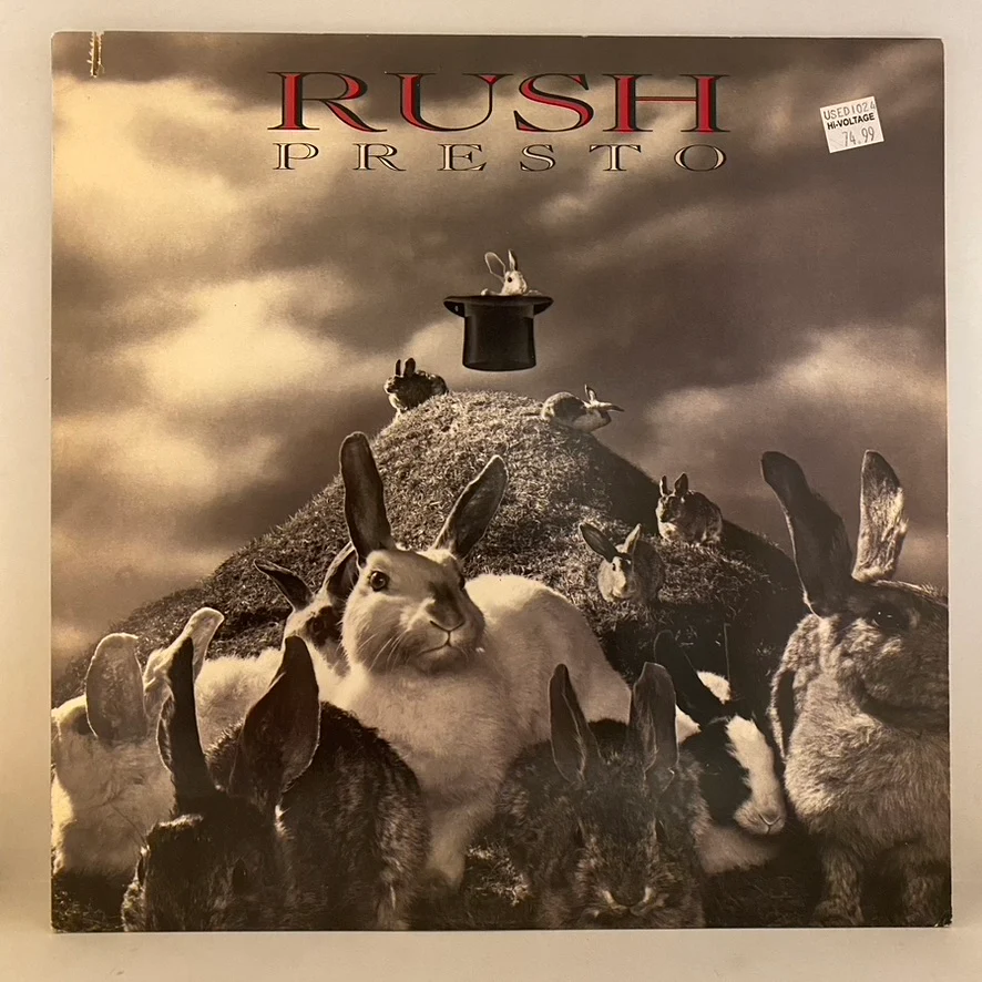 Rush – Presto LP USED VG++/VG+ 1989 Pressing