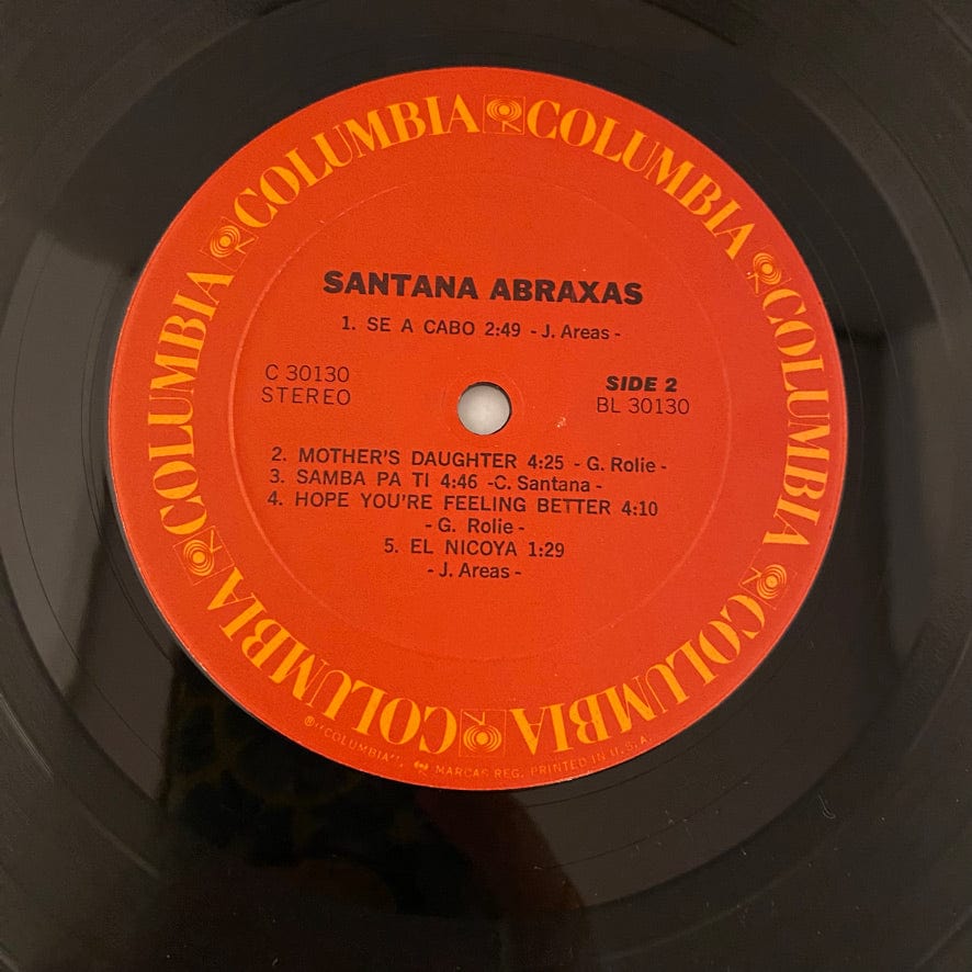 Santana – Abraxas LP USED NM/VG++ - Image 4