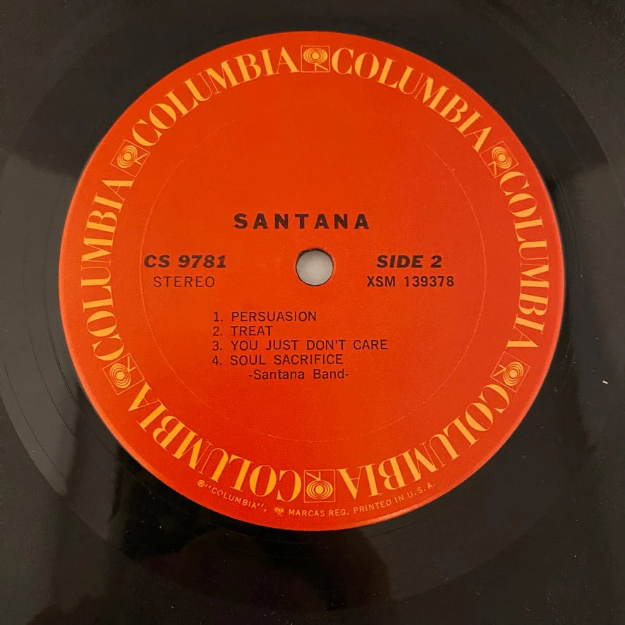 Santana – Santana LP USED VG++/VG 1970 Pressing - Image 7