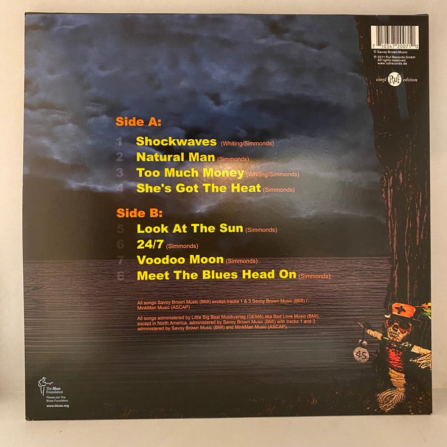 Savoy Brown – Voodoo Moon LP USED NM/NM Signed - Image 2