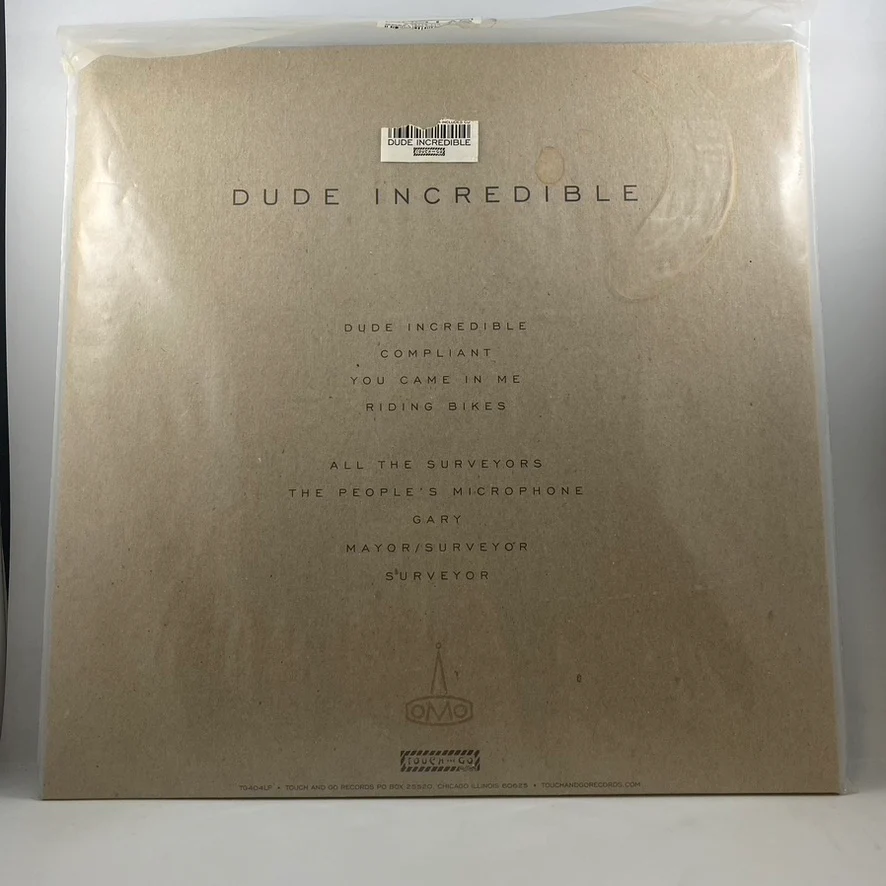 Shellac – Dude Incredible LP USED Vinyl VG++/NM - Image 2