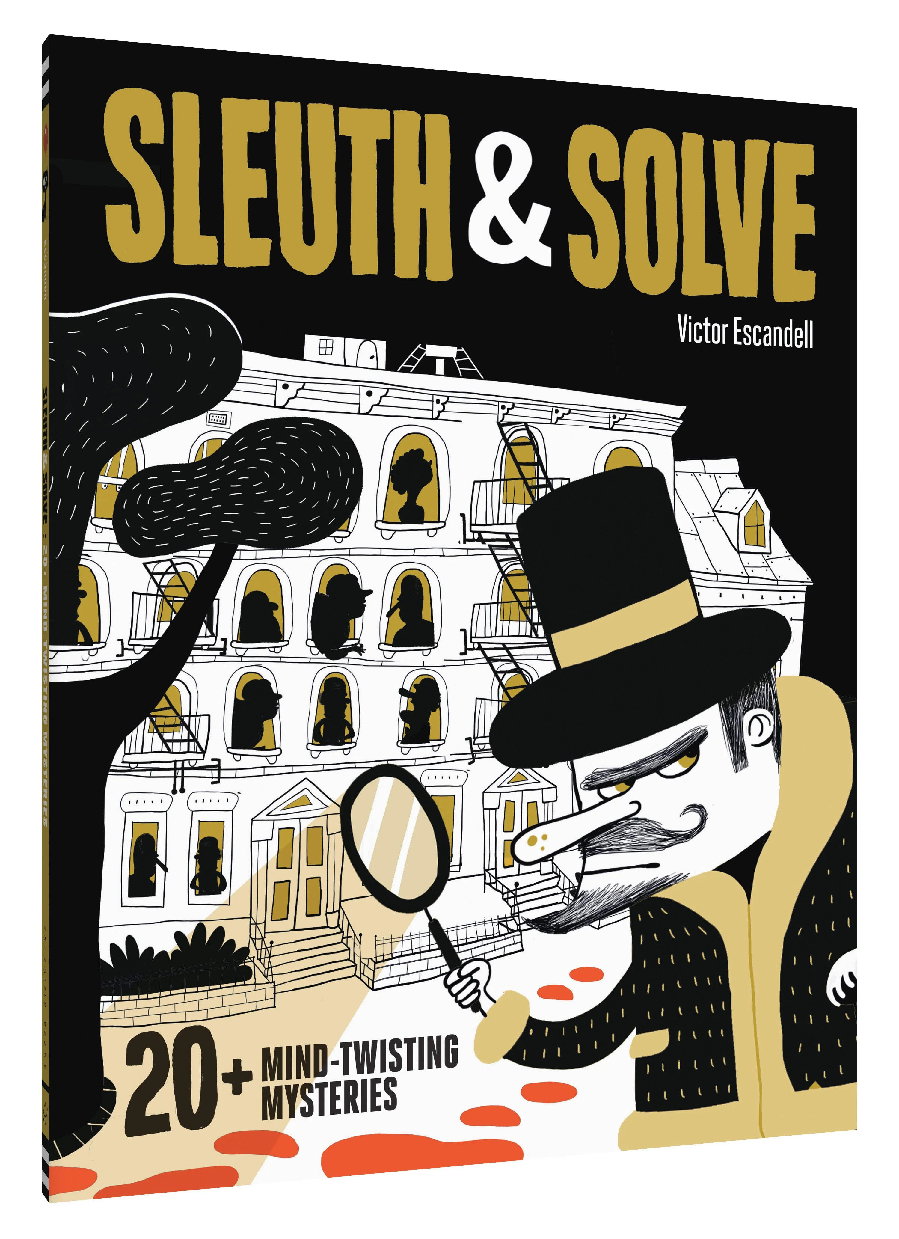 Sleuth & Solve: 20+ Mind-Twisting Mysteries: (Mystery Book for Kids and Adults, Puzzle and Brain Teaser Book for All Ages) by Ana Gallo, Victor Escandell - Image 2