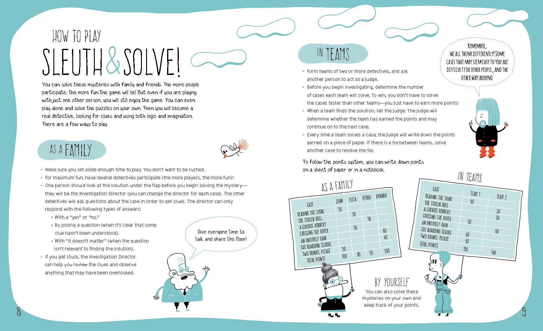 Sleuth & Solve: 20+ Mind-Twisting Mysteries: (Mystery Book for Kids and Adults, Puzzle and Brain Teaser Book for All Ages) by Ana Gallo, Victor Escandell - Image 4