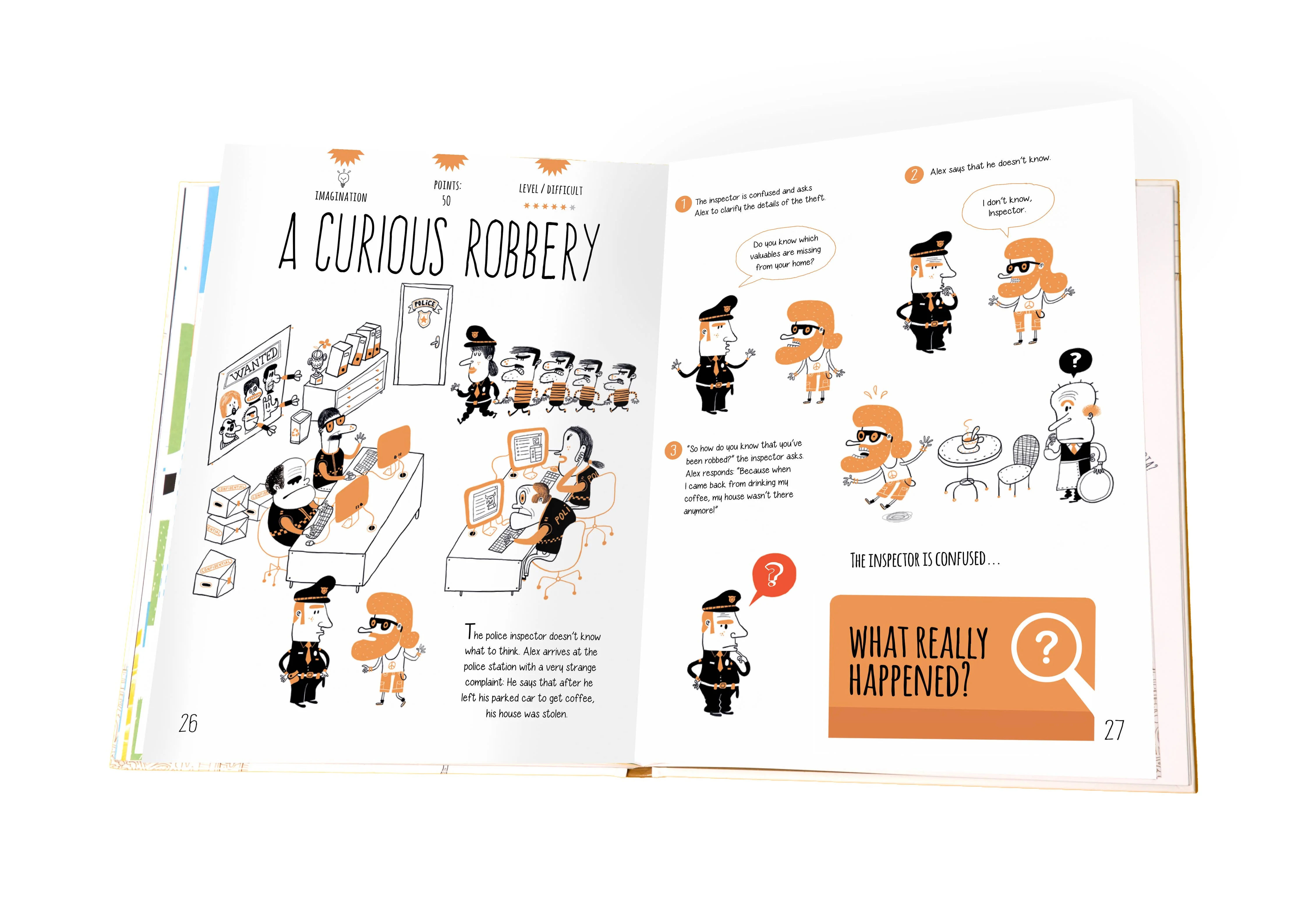 Sleuth & Solve: 20+ Mind-Twisting Mysteries: (Mystery Book for Kids and Adults, Puzzle and Brain Teaser Book for All Ages) by Ana Gallo, Victor Escandell - Image 5