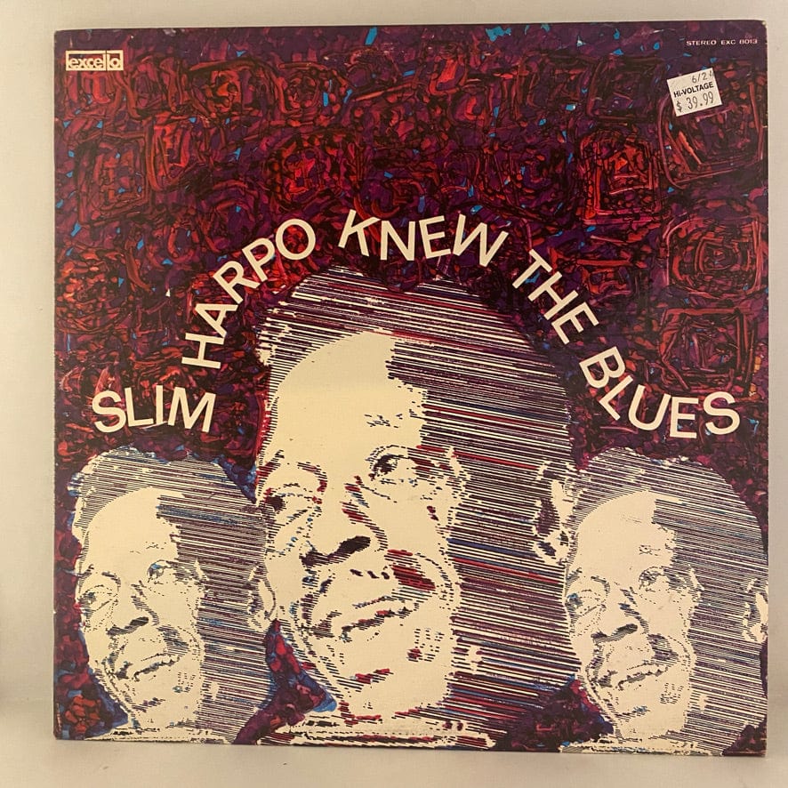 Slim Harpo – Slim Harpo Knew The Blues LP USED VG++/VG+