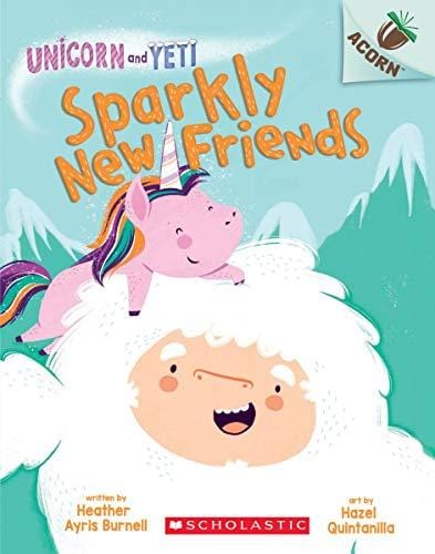 Sparkly New Friends: An Acorn Book (Unicorn and Yeti #1) - Paperback