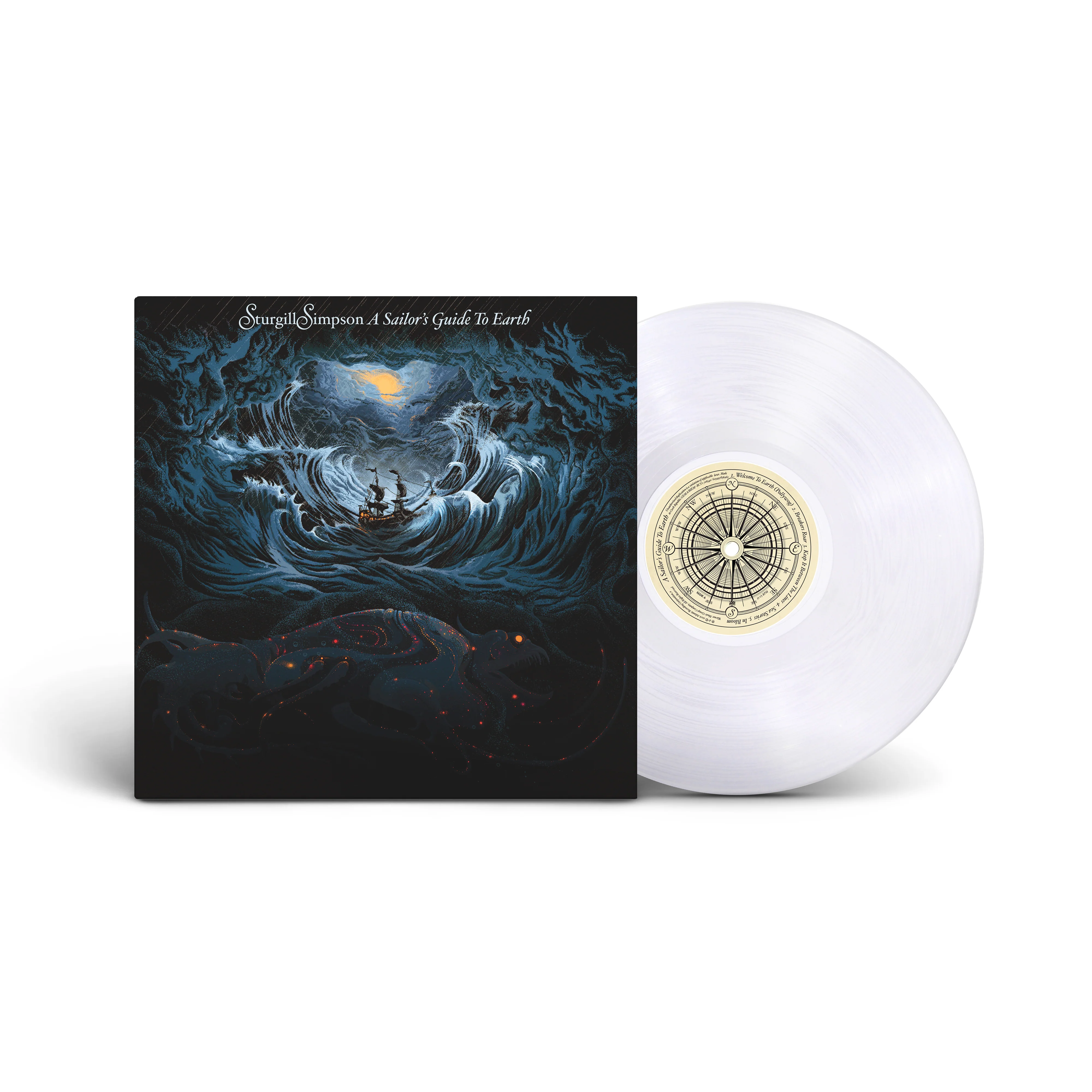 Sturgill Simpson - A Sailor's Guide to Earth LP NEW CLEAR VINYL