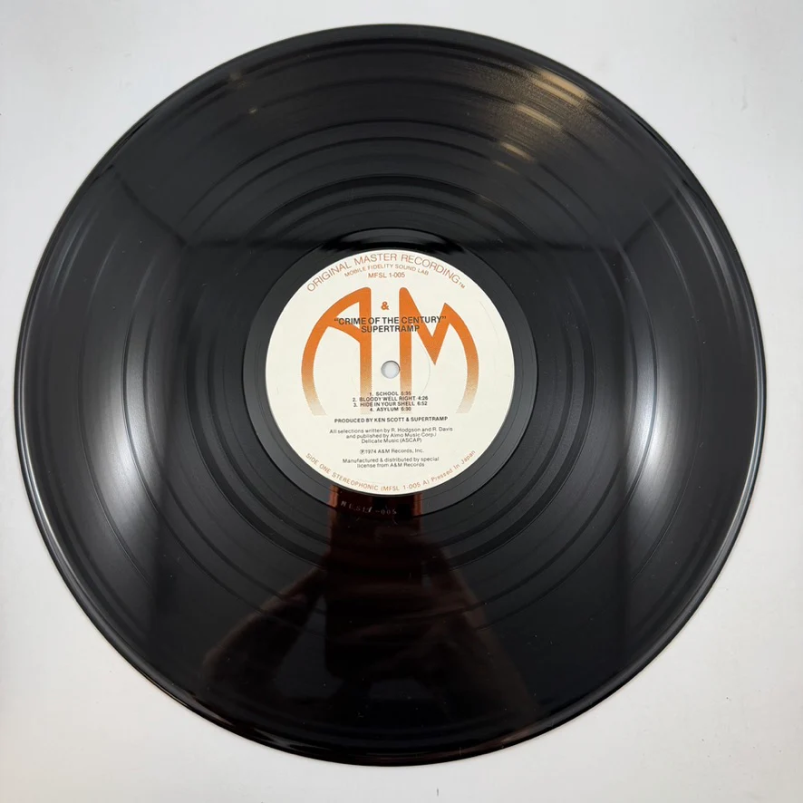 Supertramp – Crime Of The Century LP USED Vinyl VG++/VG+ Audiophile - Image 3