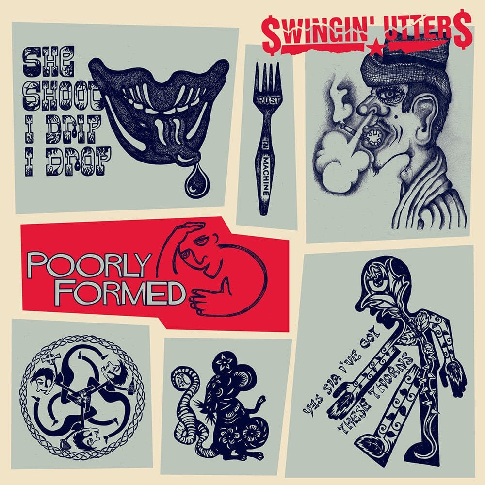 Swingin' Utters - Poorly Formed LP NEW