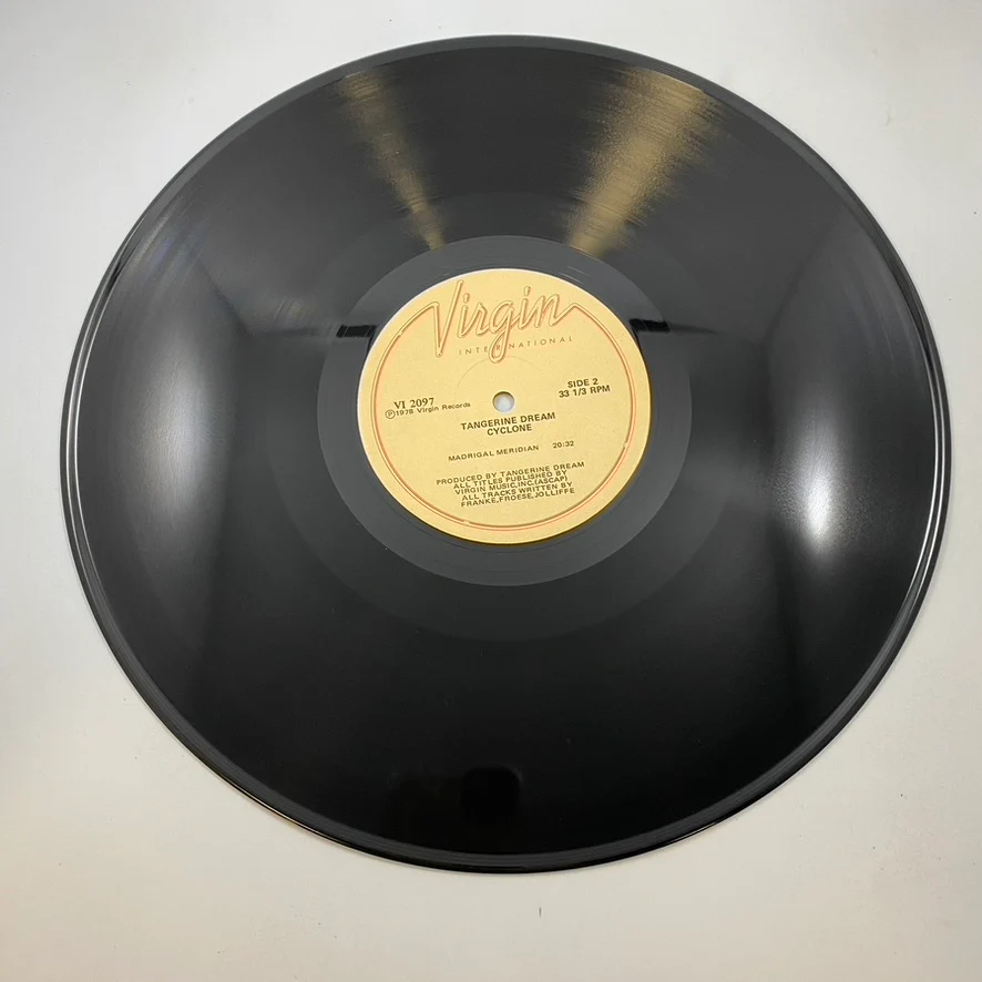Tangerine Dream – Cyclone LP USED Vinyl VG+/VG+ - Image 4