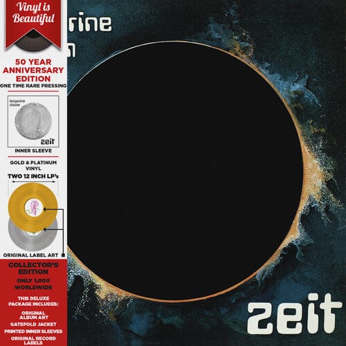 Tangerine Dream - Zeit 50th Anniversary 2LP NEW
