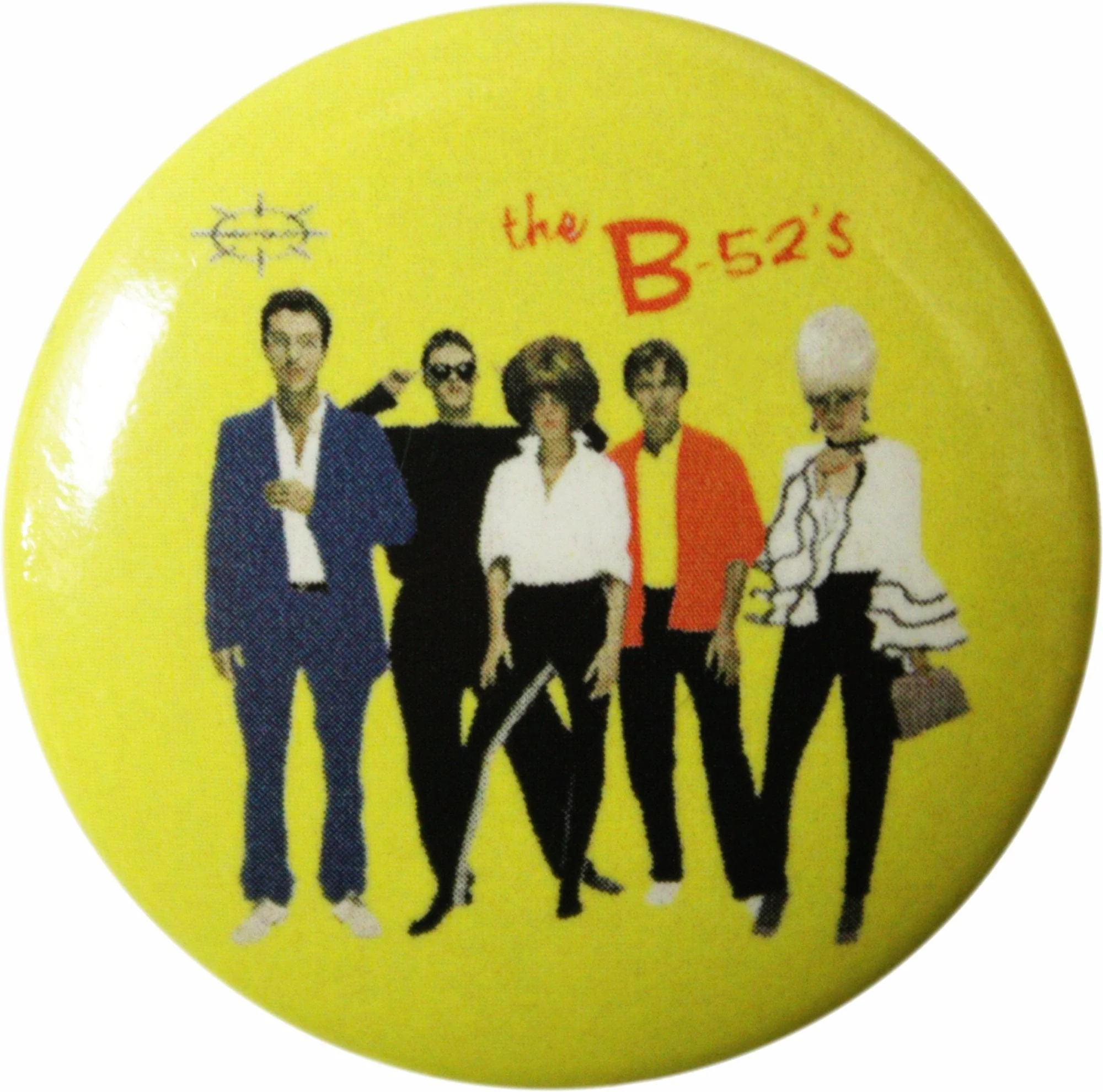The B-52s - Group Shot -  1.25 inch Pin-on Button