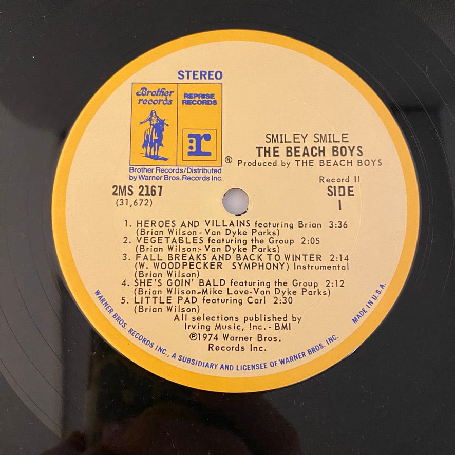 The Beach Boys – Friends & Smiley Smile 2LP USED VG++/VG+ - Image 4