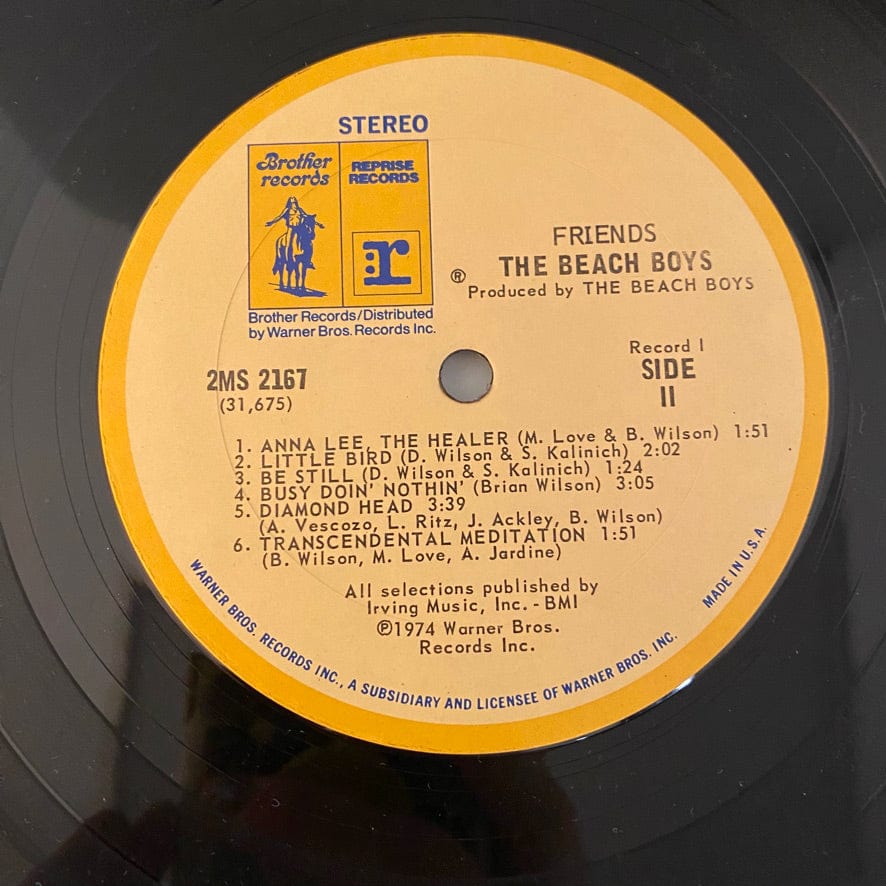 The Beach Boys – Friends & Smiley Smile 2LP USED VG++/VG+ - Image 7