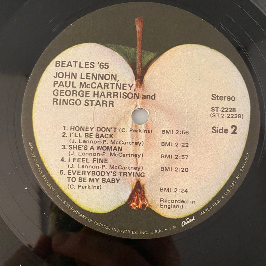 The Beatles – Beatles '65 LP USED VG++/VG+ 1971 Reissue - Image 4