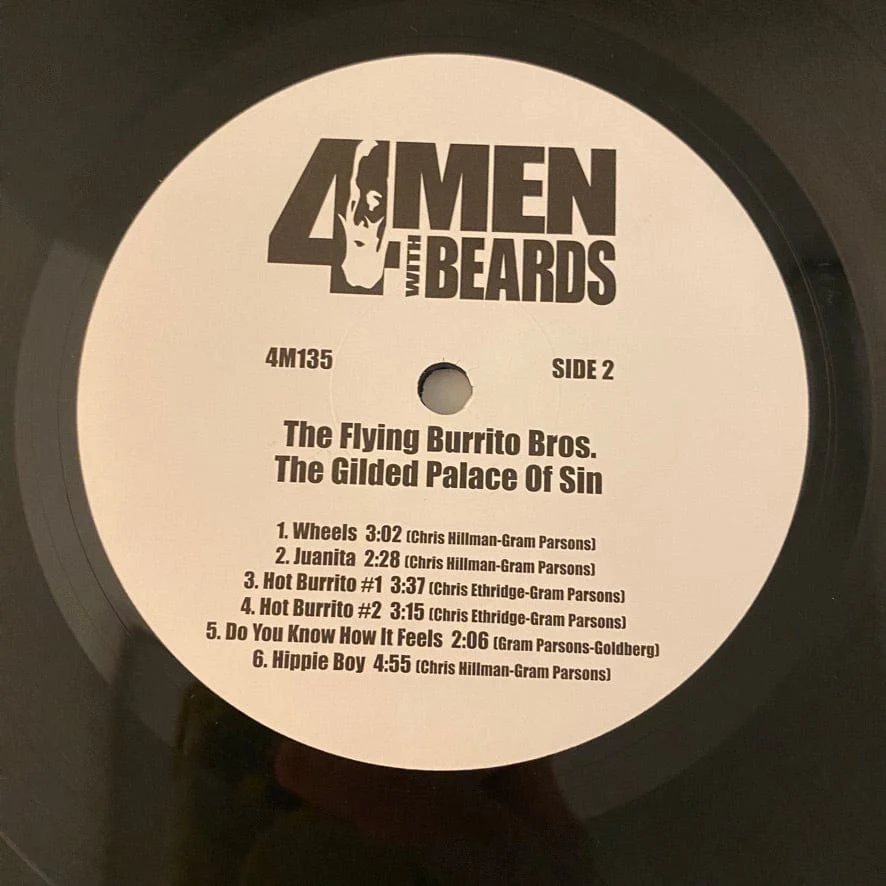 The Flying Burrito Bros – The Gilded Palace Of Sin LP USED NM/VG++ 180 Gram - Image 7