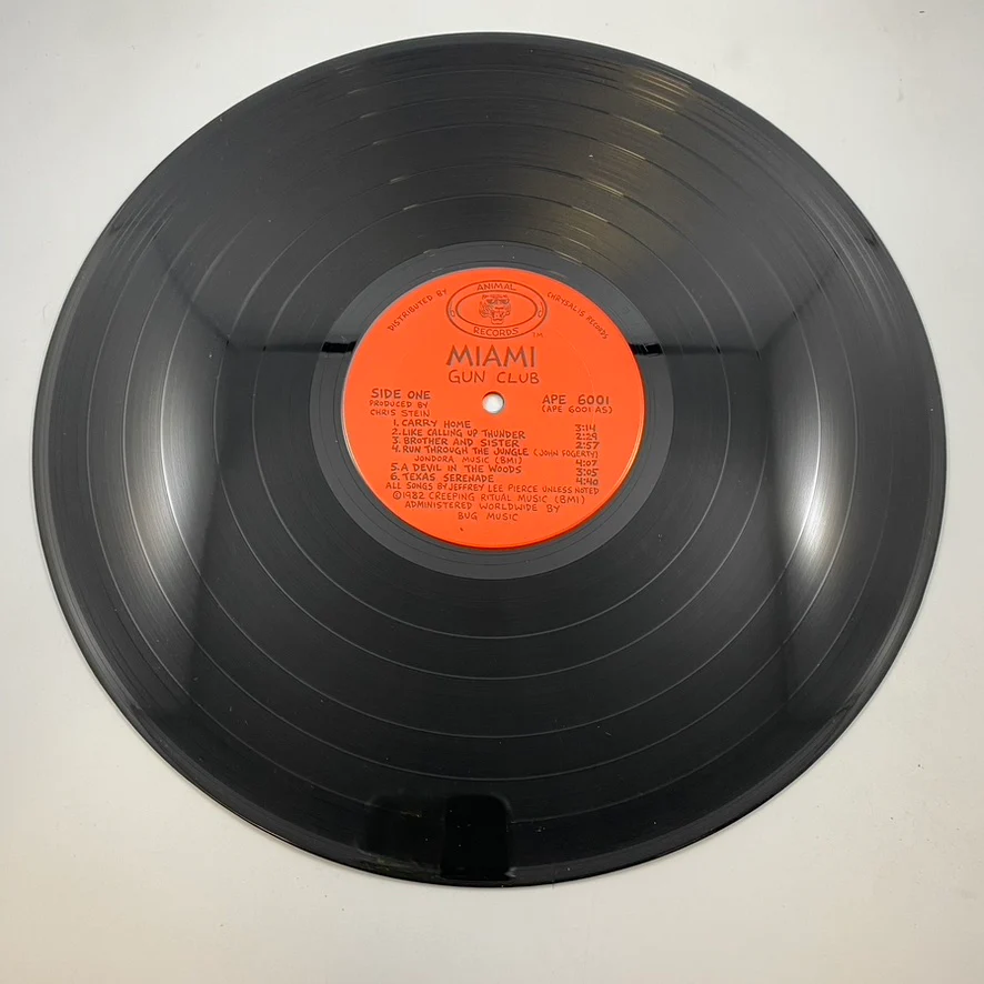 The Gun Club – Miami LP USED Vinyl VG+/VG+ - Image 4