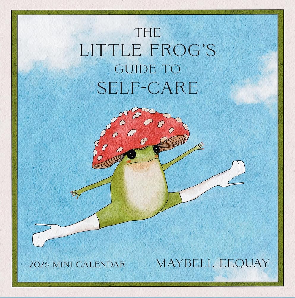 The Little Frog's Guide to Self-Care Mini Wall Calendar 2026 by Maybell Eequay, Workman Calendars
