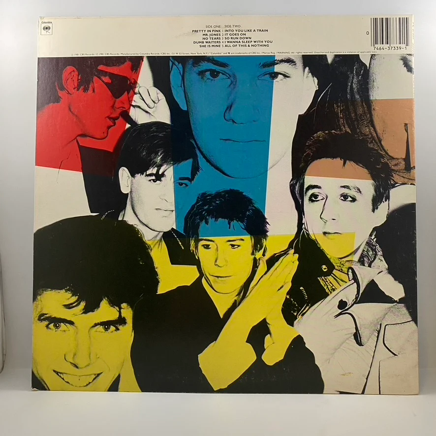 The Psychedelic Furs – Talk Talk Talk LP USED Vinyl VG+/VG+ - Image 2