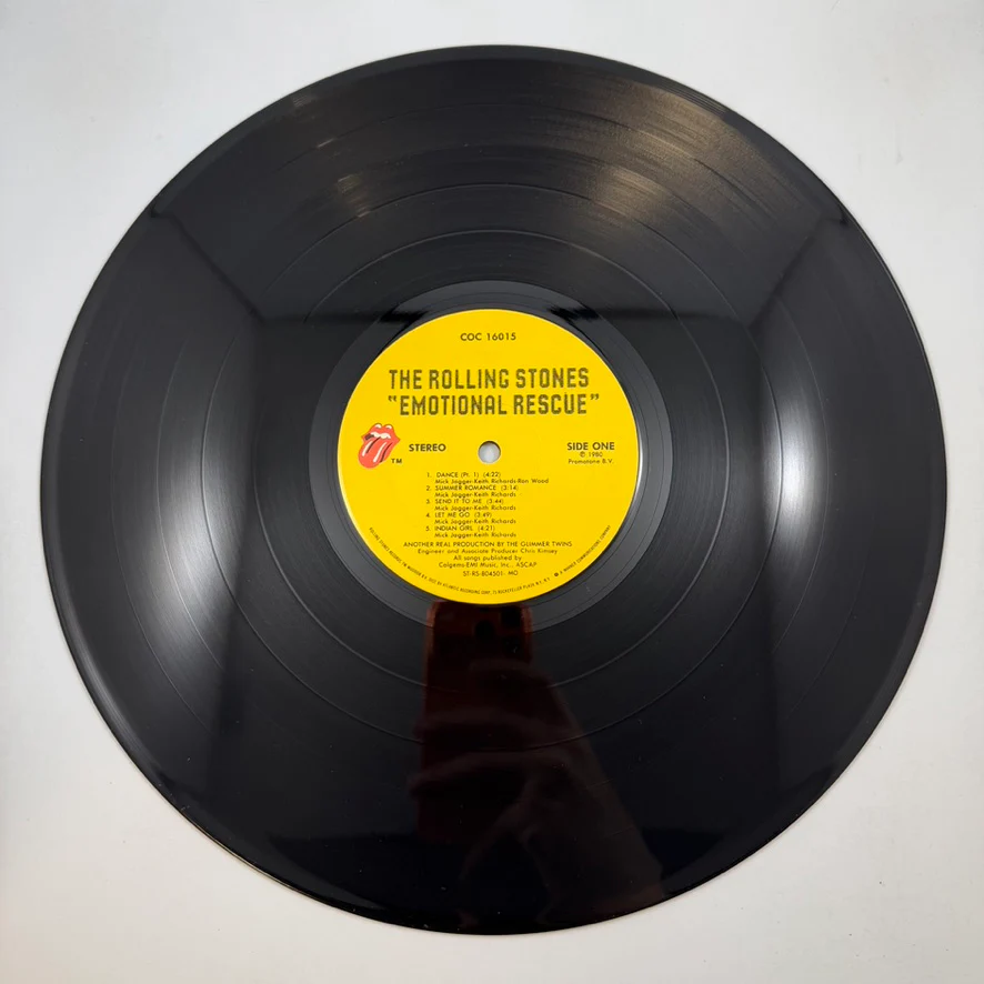The Rolling Stones – Emotional Rescue LP USED Vinyl NM/VG+ - Image 3