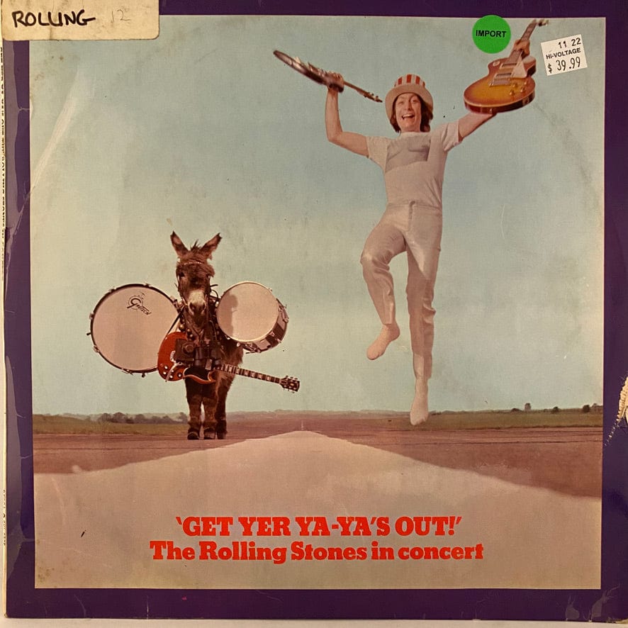 The Rolling Stones – Get Yer Ya-Ya's Out! LP USED VG+/G UK Pressing