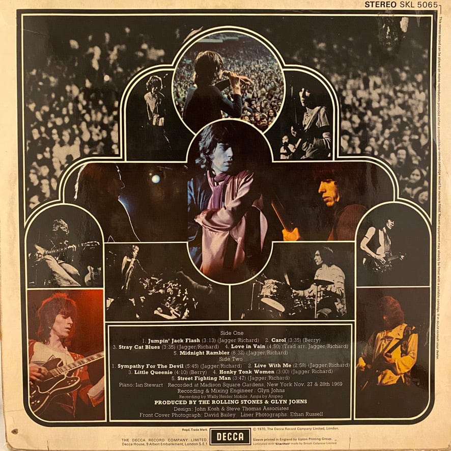The Rolling Stones – Get Yer Ya-Ya's Out! LP USED VG+/G UK Pressing - Image 2