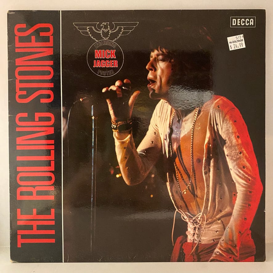 The Rolling Stones – The Rolling Stones LP USED VG++/VG+ German Pressing w/ Poster