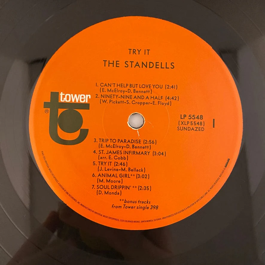 The Standells – Try It LP USED VG++/NM Mono Version - Image 2