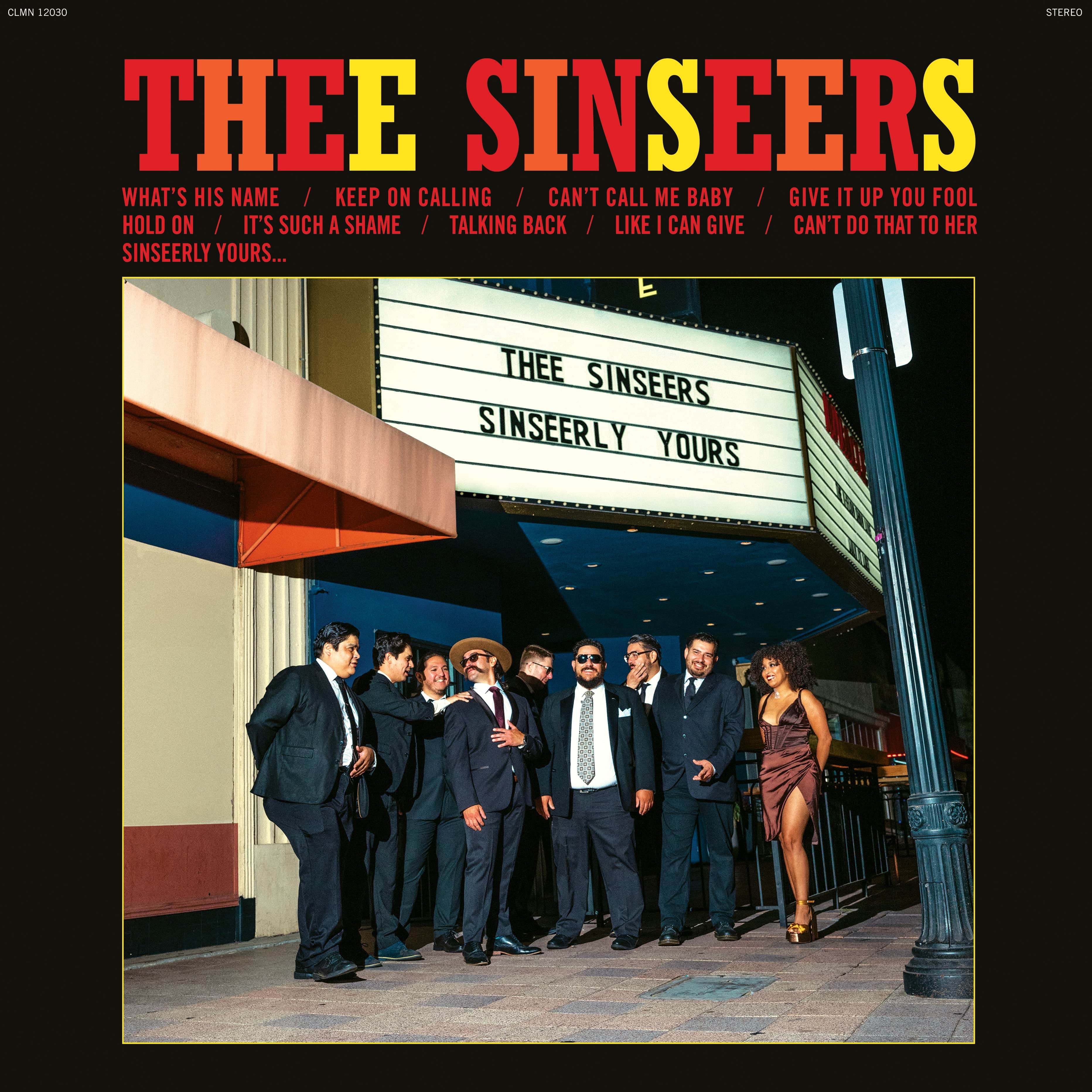 Thee Sinseers - Sinseerly Yours LP NEW YELLOW VINYL