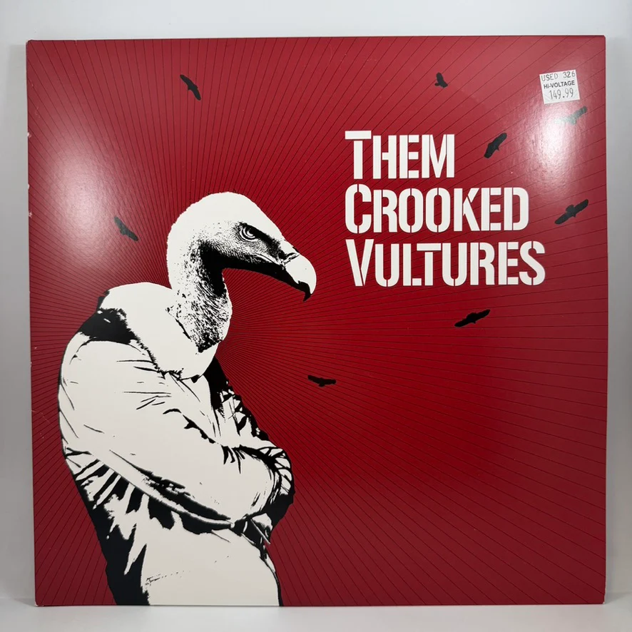 Them Crooked Vultures – Them Crooked Vultures LP USED Vinyl VG+/VG+