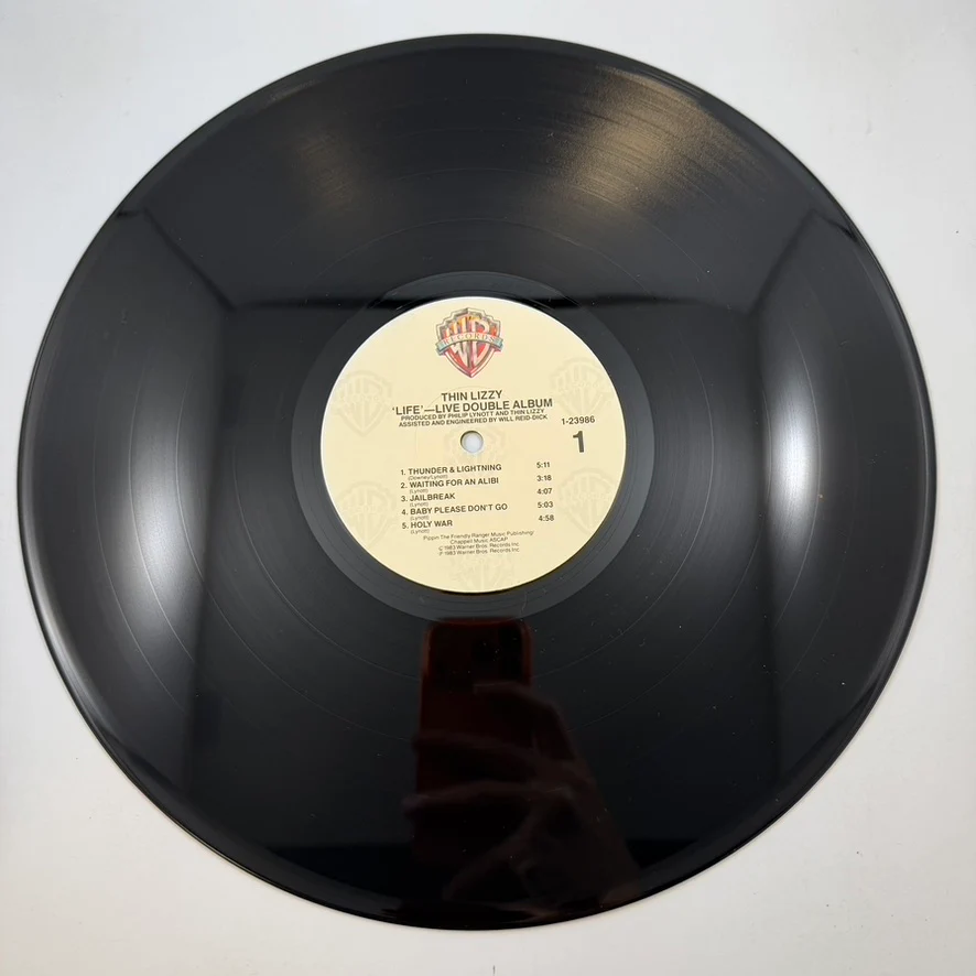 Thin Lizzy – Life Live LP USED Vinyl VG+/VG+ - Image 3