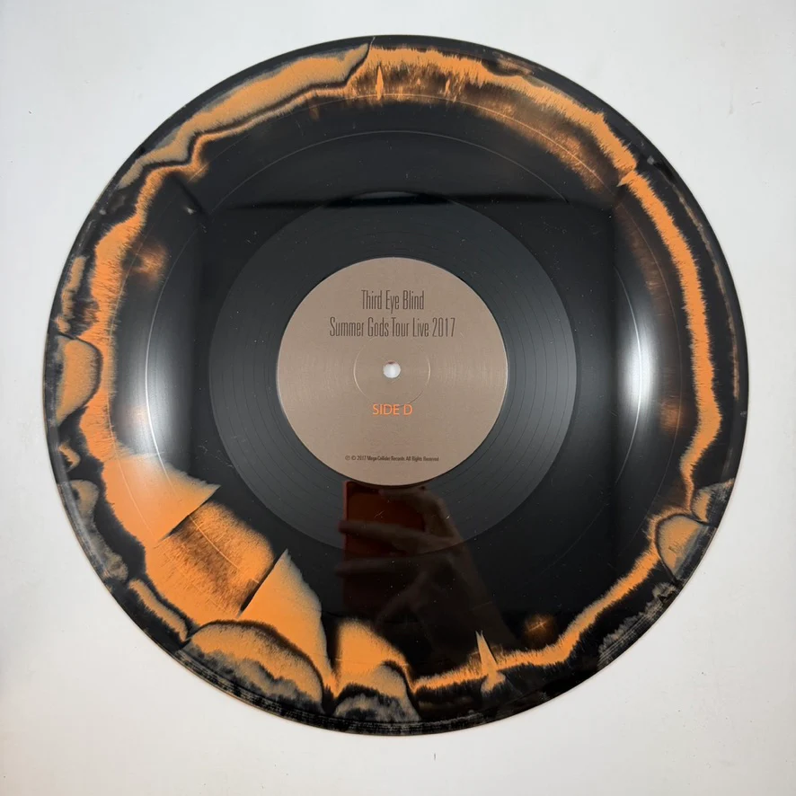 Third Eye Blind – Summer Gods Tour Live 2017 LP USED Vinyl VG+/VG+ Color Vinyl - Image 5