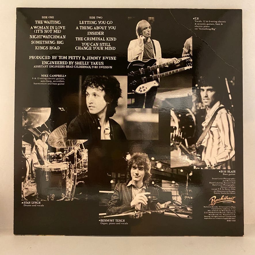 Tom Petty And The Heartbreakers – Hard Promises LP USED NM/VG+ 1981 Pressing - Image 2
