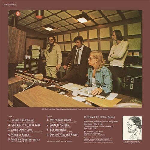 Tony Bennett / Bill Evans - The Tony Bennett Bill Evans Album (Original Jazz Classics Series) LP NEW - Image 2