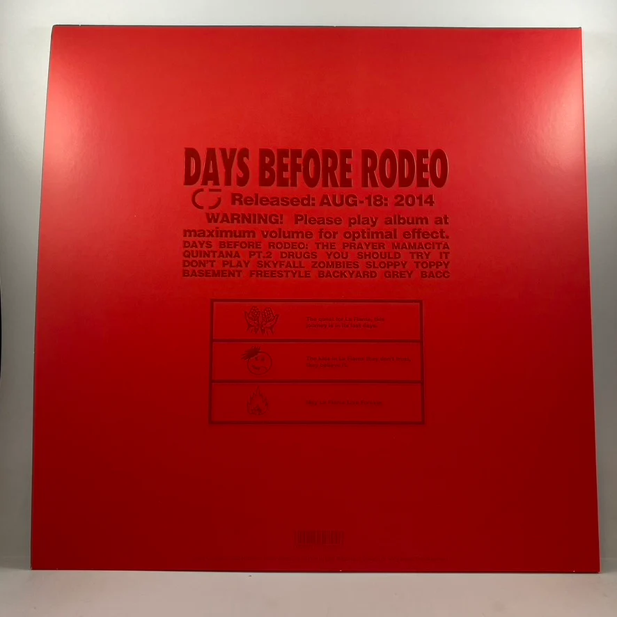 Travis Scott – Days Before Rodeo LP USED Vinyl VG+/NM - Image 2