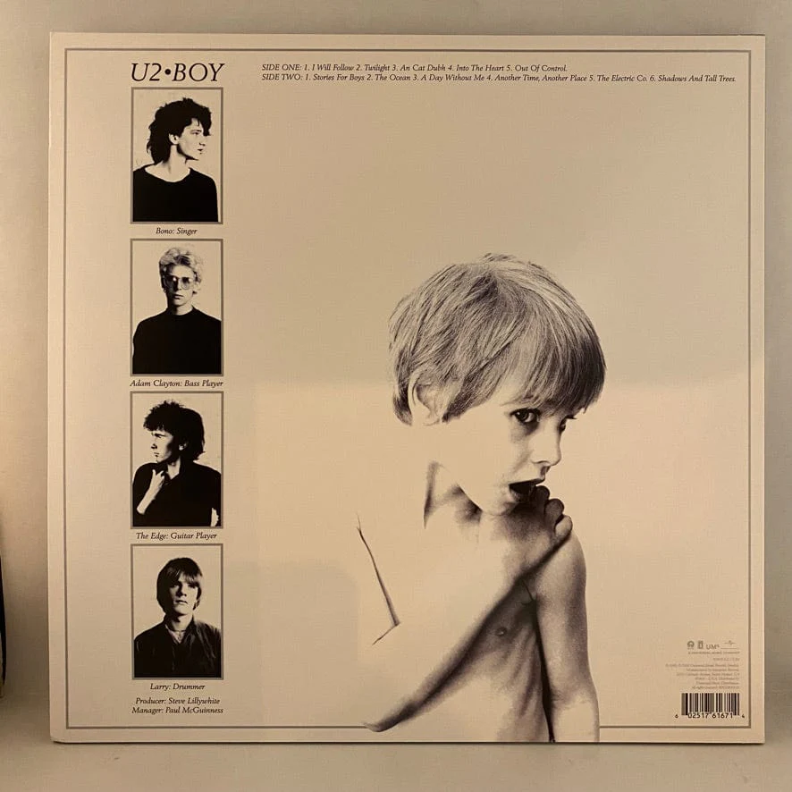 U2 – Boy LP USED VG+/VG++ 2008 180 Gram Pressing - Image 2