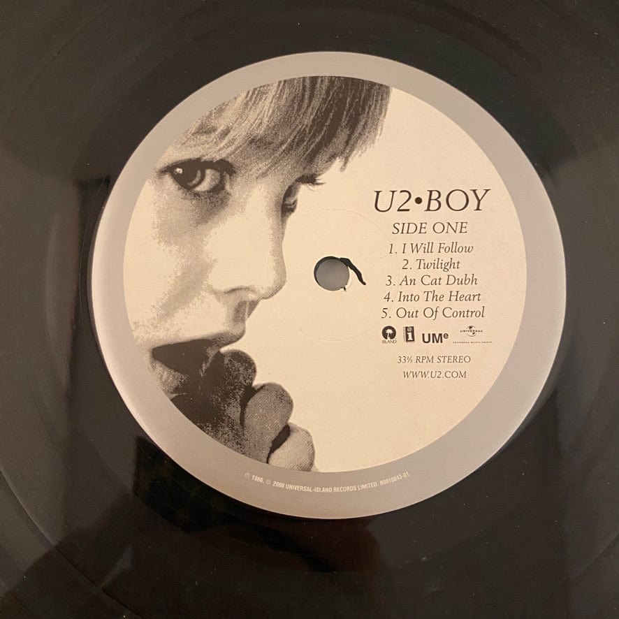 U2 – Boy LP USED VG+/VG++ 2008 180 Gram Pressing - Image 3