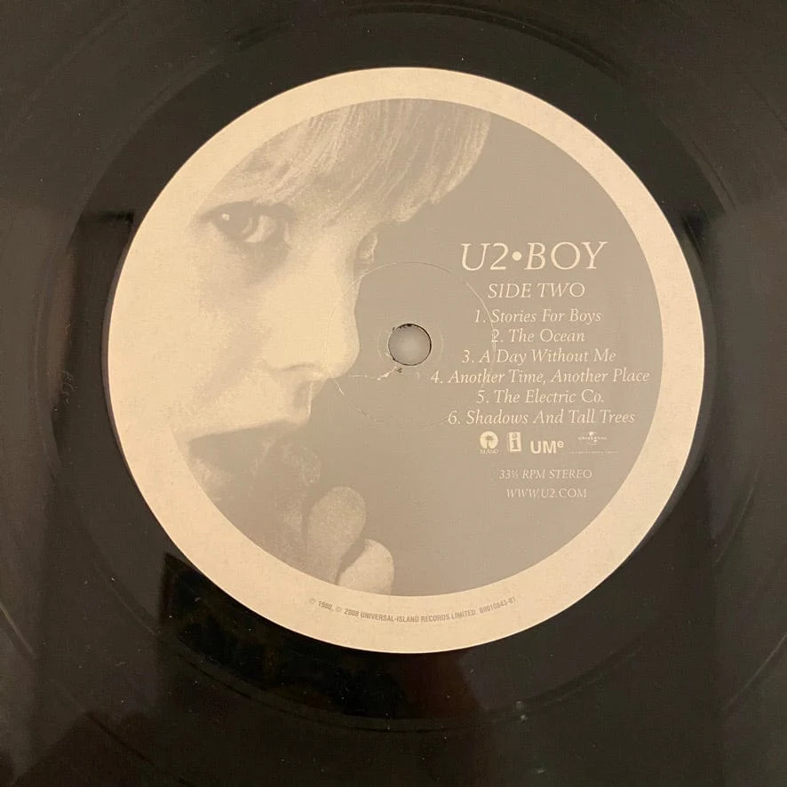 U2 – Boy LP USED VG+/VG++ 2008 180 Gram Pressing - Image 4
