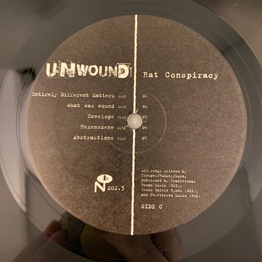 Unwound – Rat Conspiracy 3LP USED VG++/VG+ Numero Group Box Set - Image 24